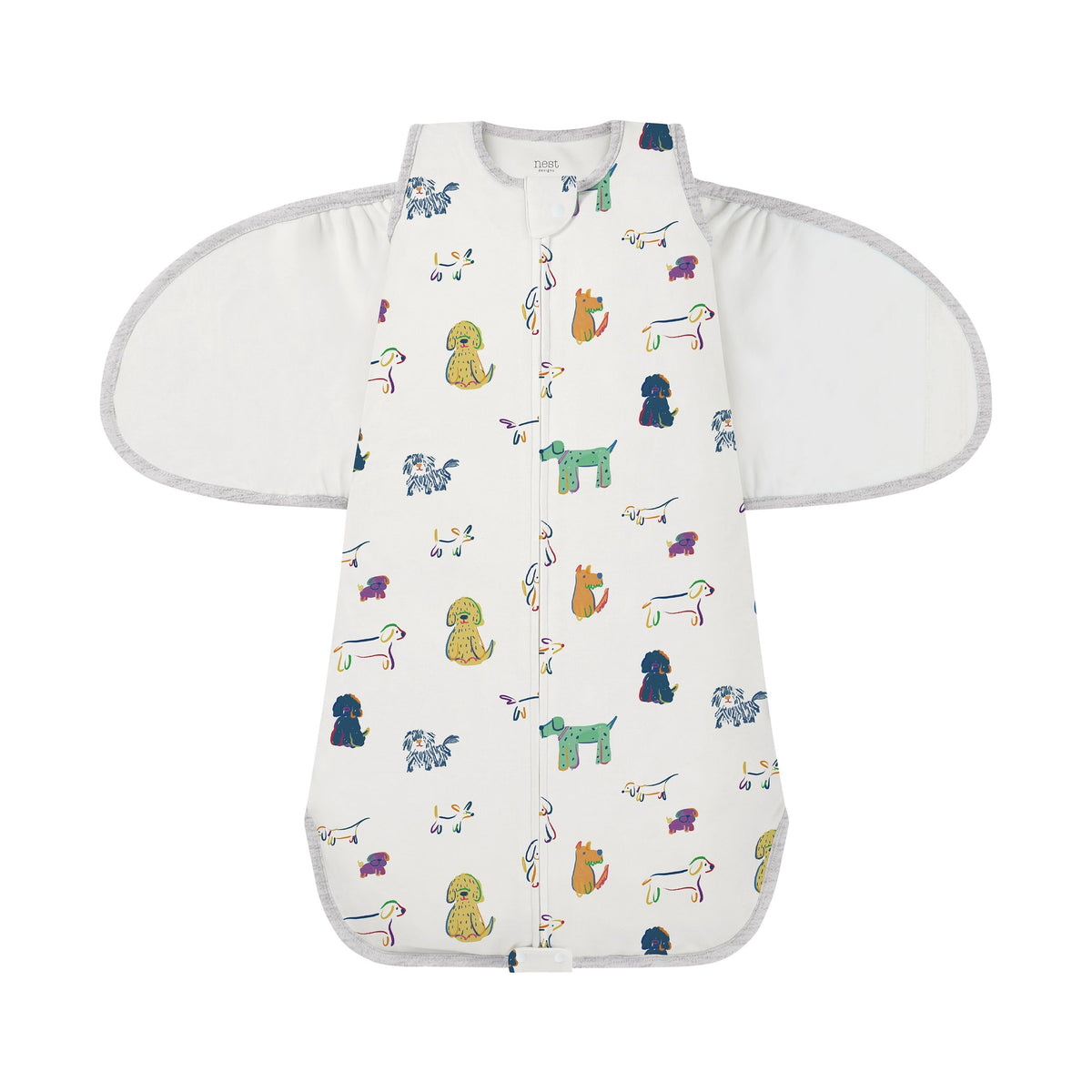 1.0 TOG Swaddle Sleep Bag w/Wings (1.5 TOG), Bingo