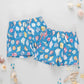Swim Trunk, Blue Seashells