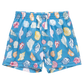 Swim Trunk, Blue Seashells