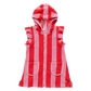 Terry Coverup, Pink/Red Stripe