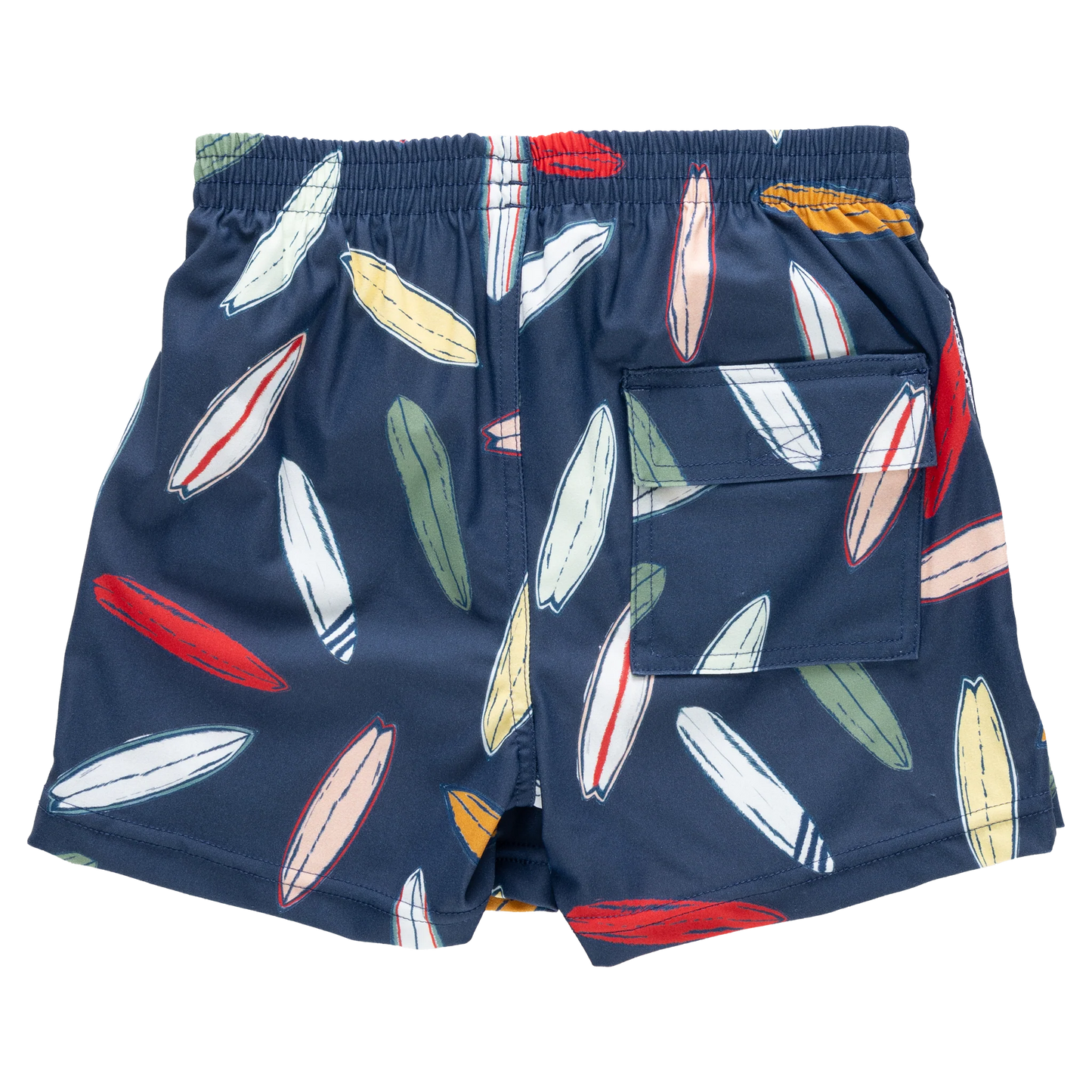 Swim Trunk, Navy Surfboard