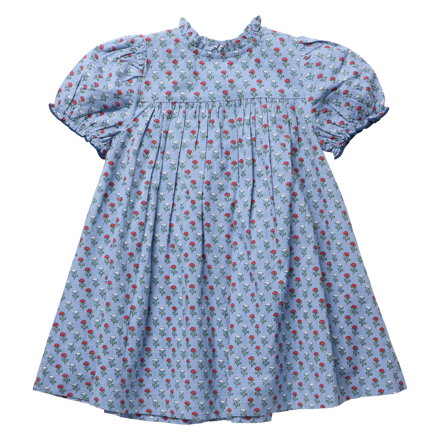 Lucia Dress, Light Blue Carnation