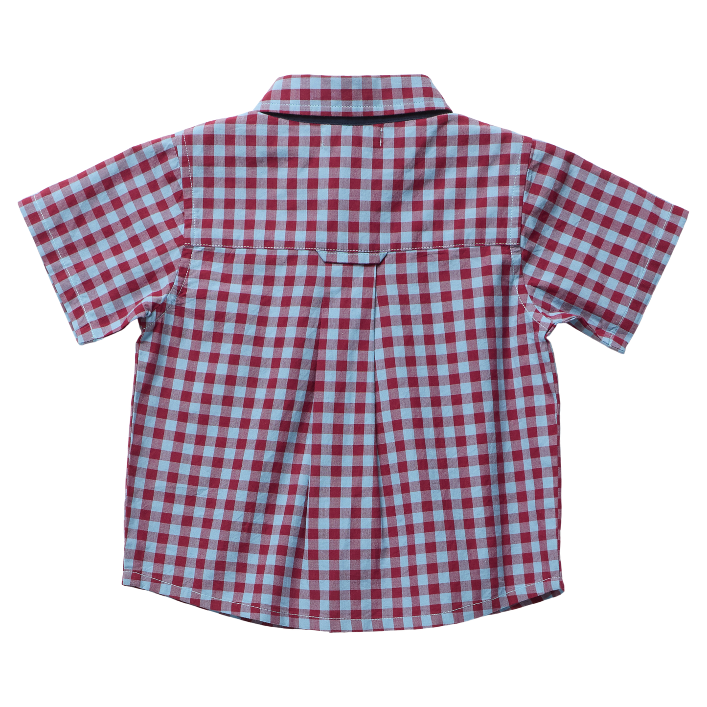 Jack Shirt, Red Light Blue Check