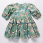 Maribelle Dress, Green Butterflies