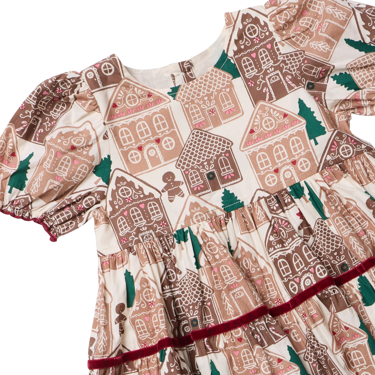 Eliza Dress, Gingerbread Houses