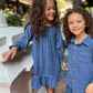 Classic Collared Shirt, Indigo