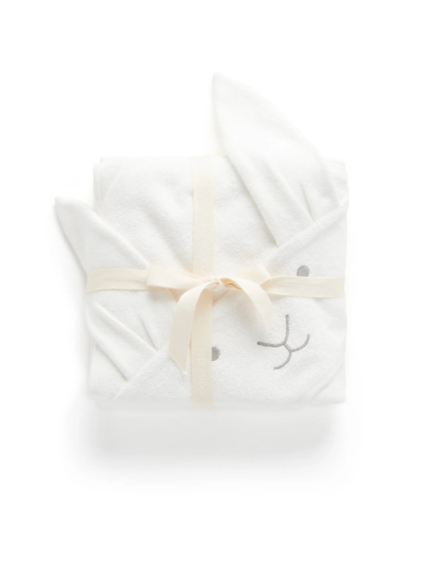 Hooded Towel, Vanilla Bunny
