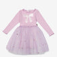 Emma Bow Tutu Dress, Purple
