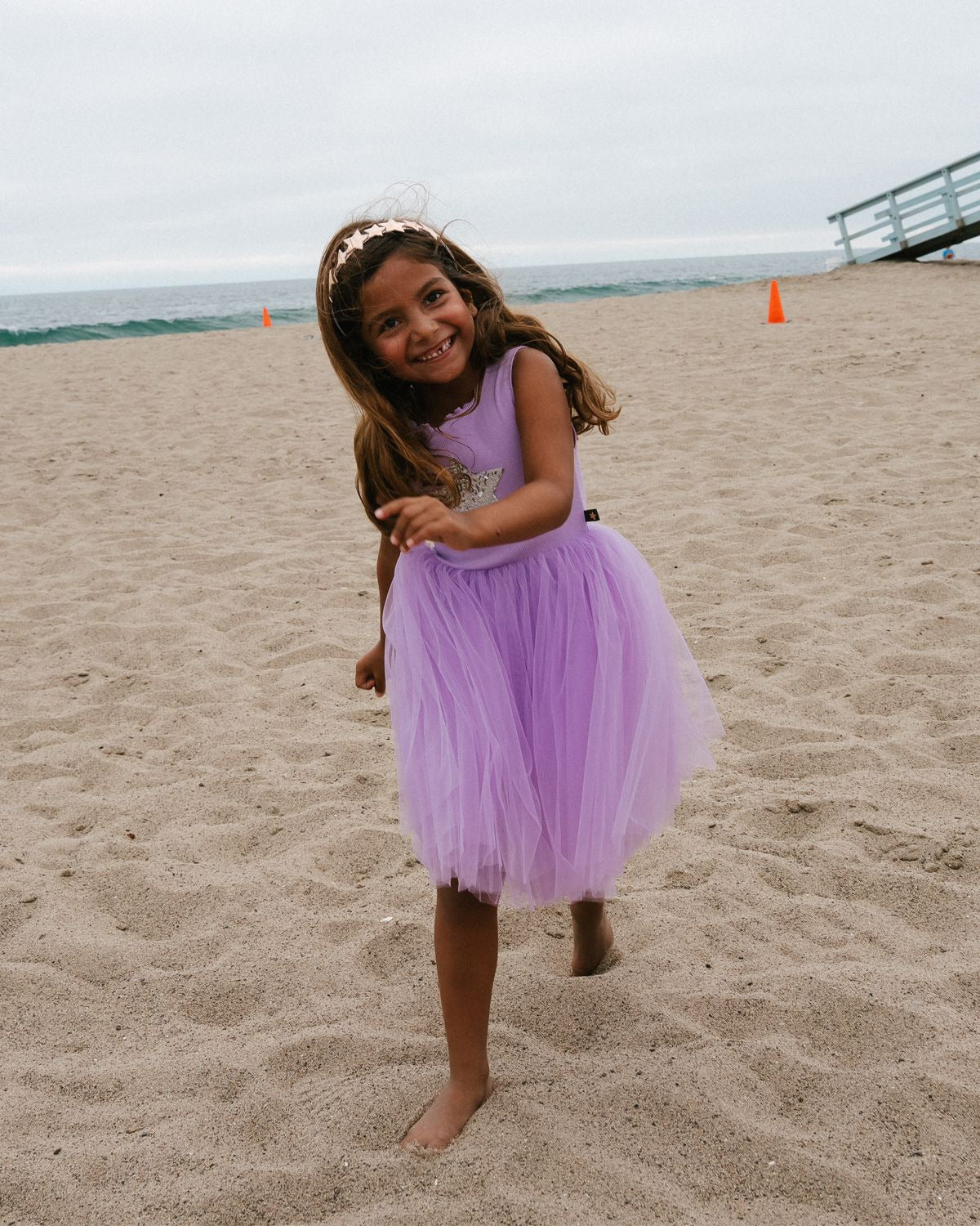 PH Star Tutu Dress, Purple