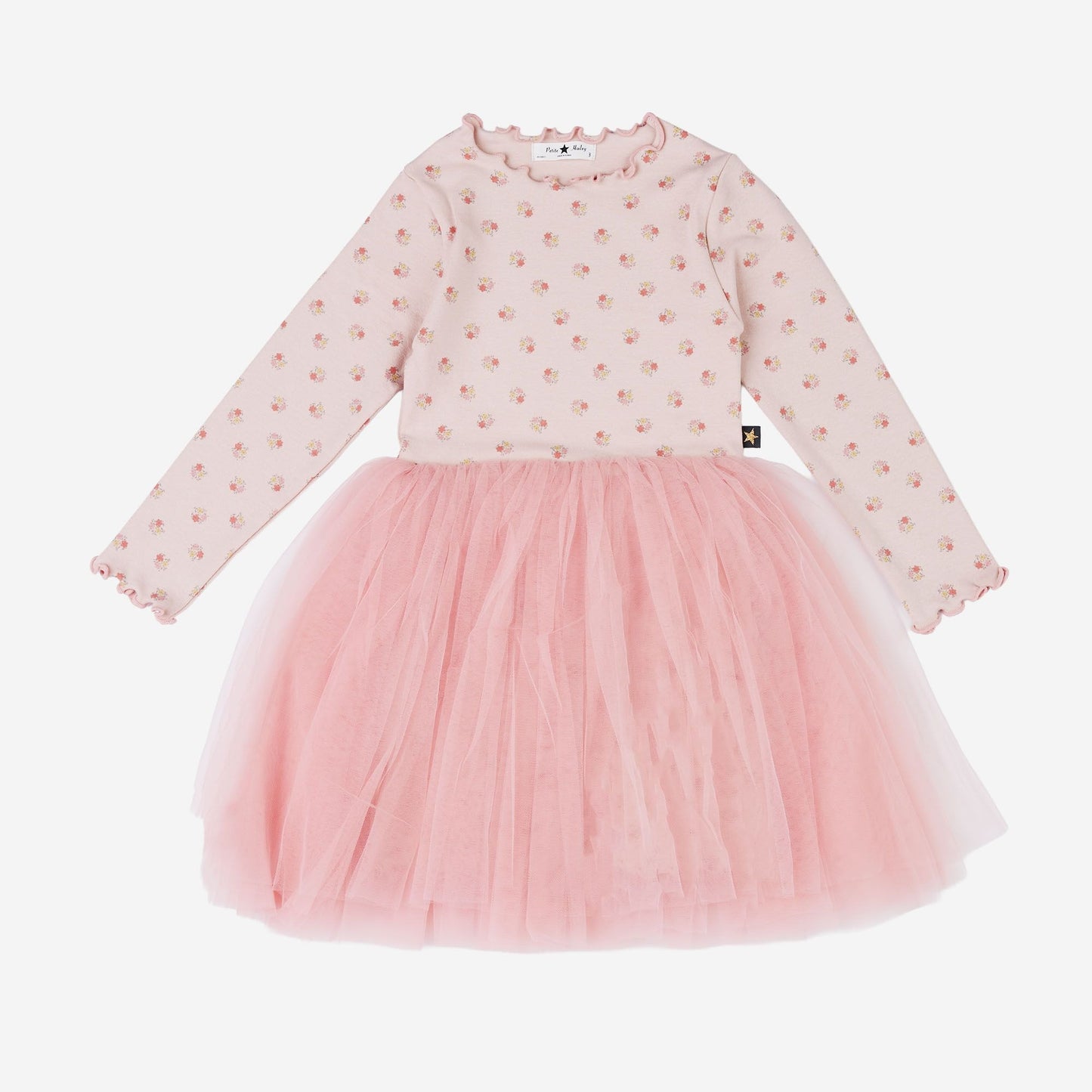Prom Flower Tutu Dress, Pink