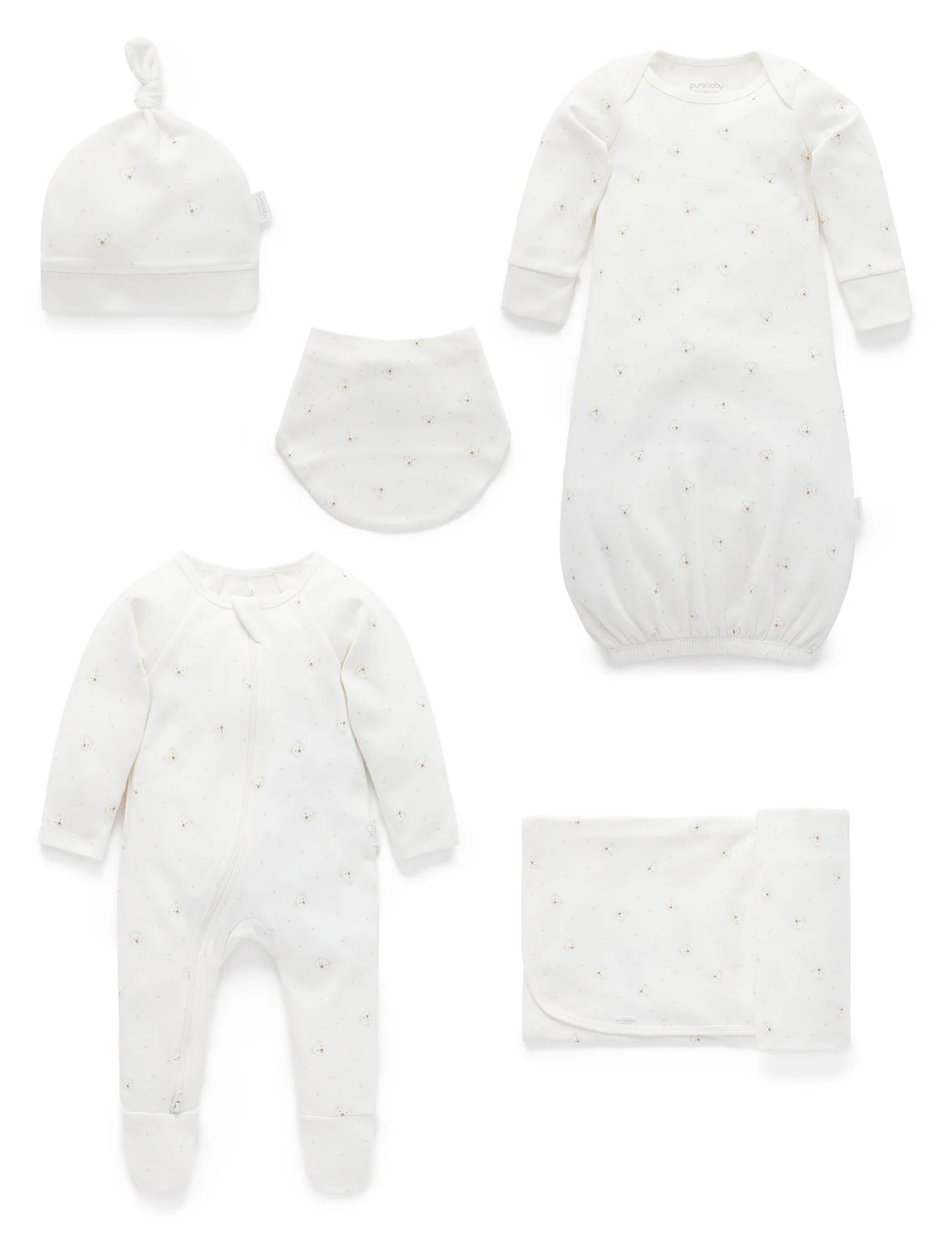 Welcome Baby Pack, Vanilla Bear