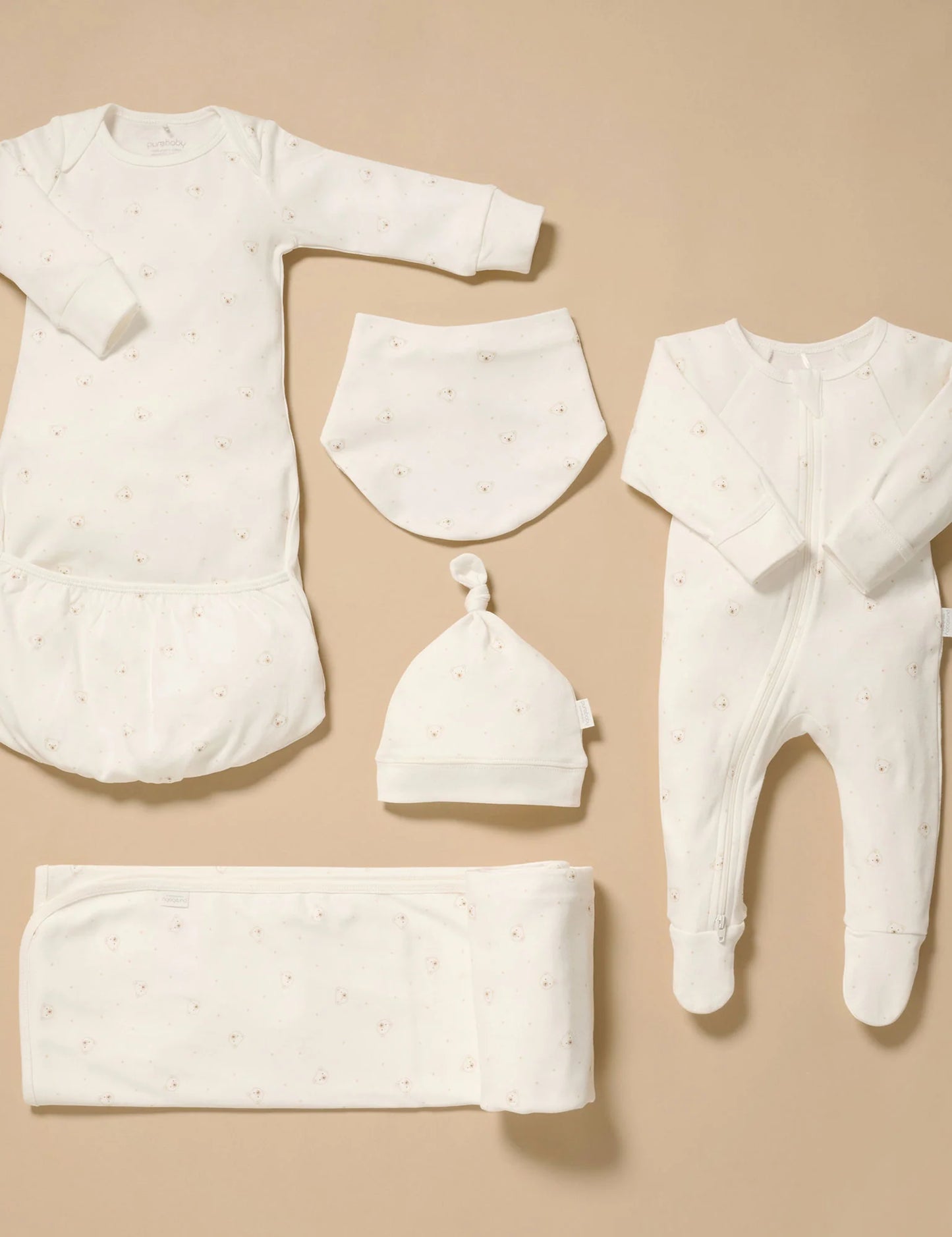 Welcome Baby Pack, Vanilla Bear