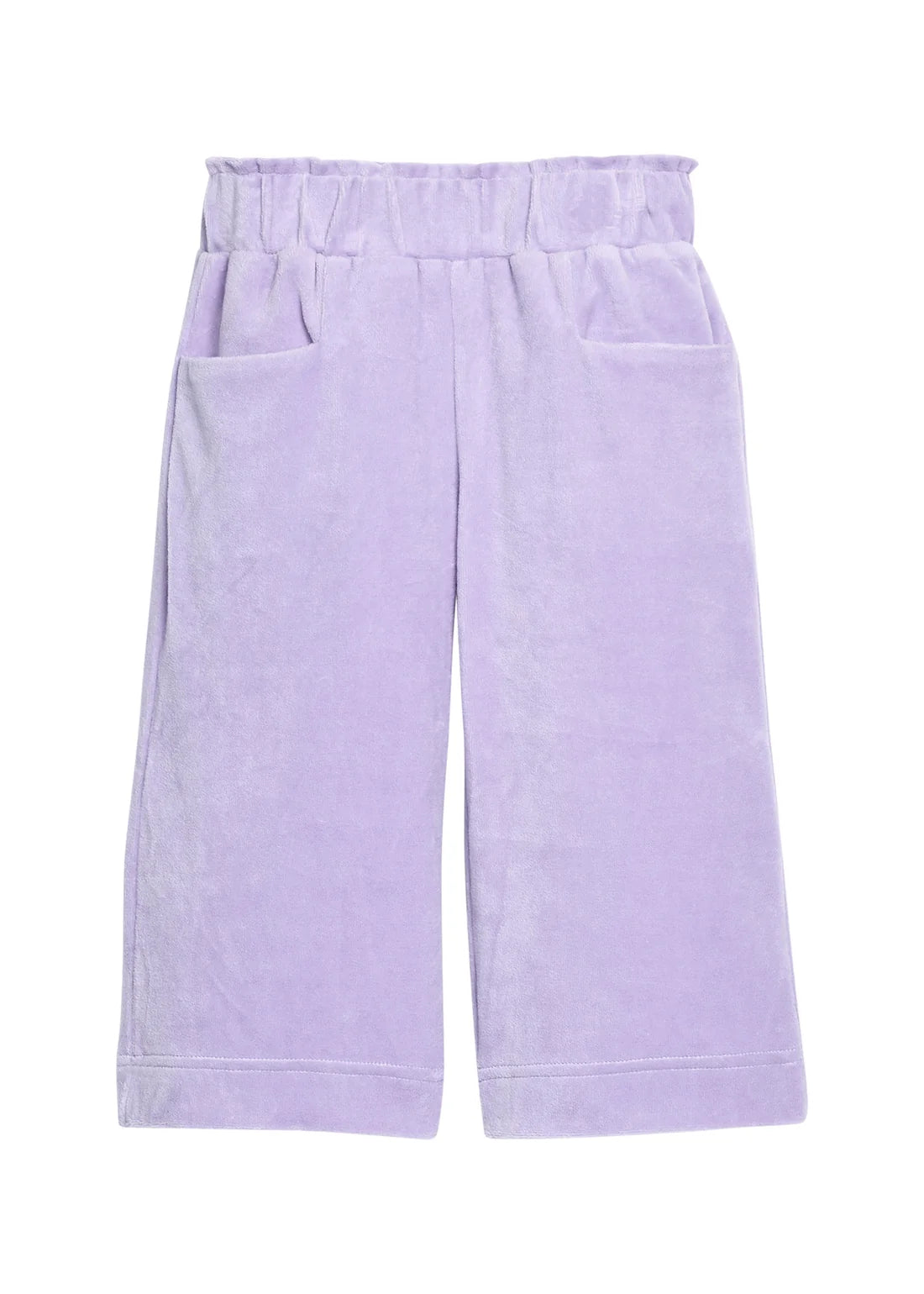 Palazzo Pants, Lavender Velour