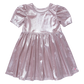 Lame Laurie Dress, Glitter Pink