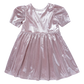 Lame Laurie Dress, Glitter Pink