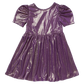 Lame Laurie Dress, Deep Purple