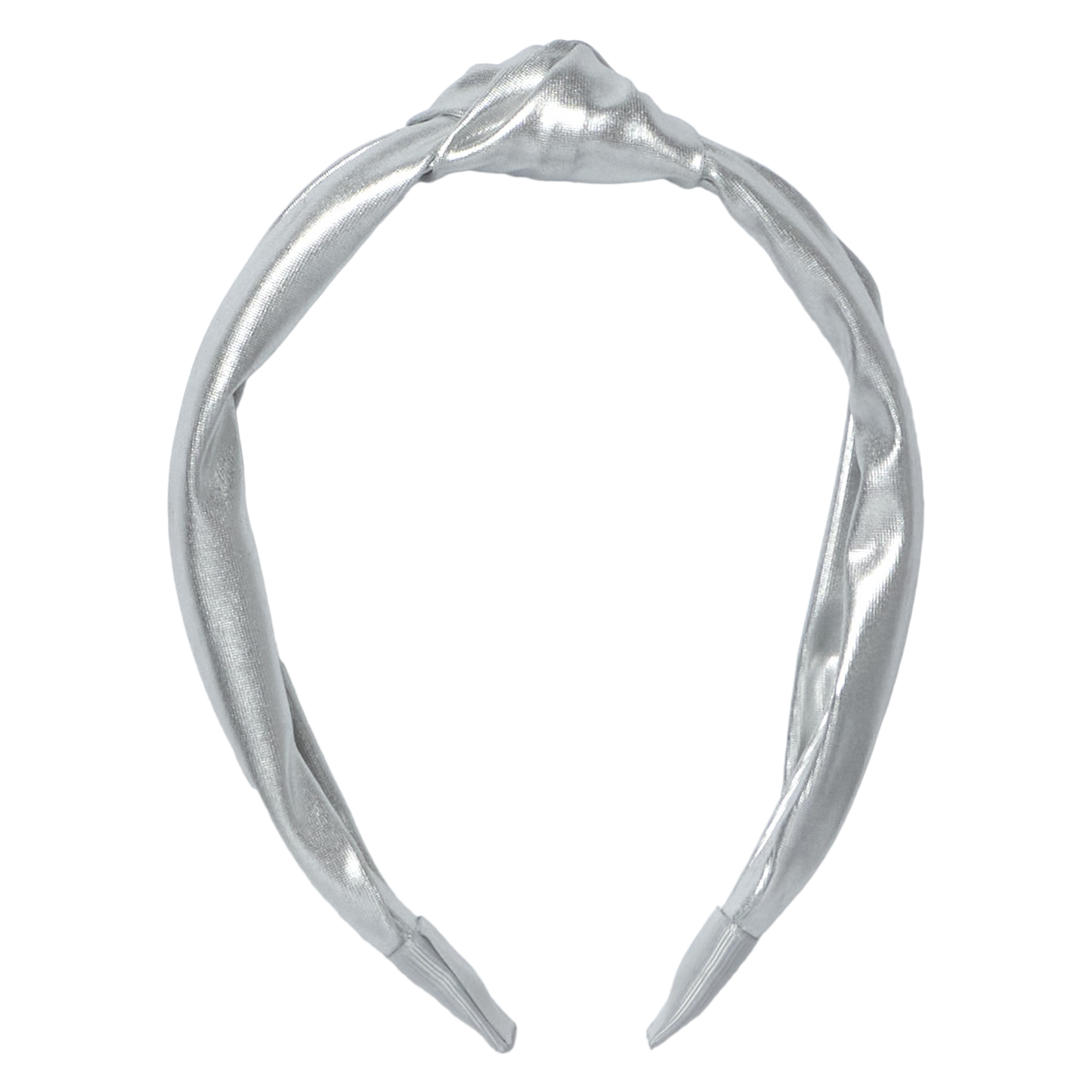 Lame Holly Headband, Silver