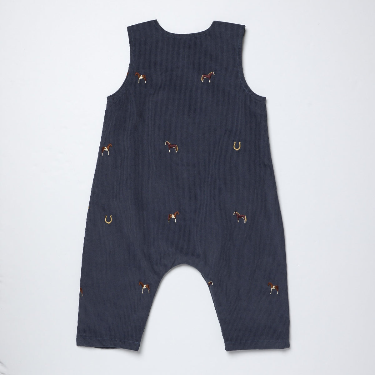 Noah Jumper, Navy Horse Embroidery