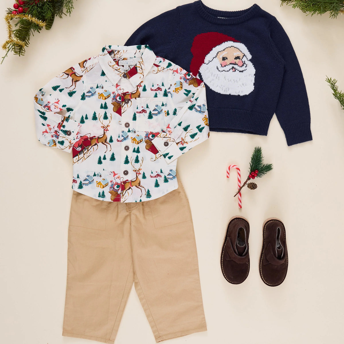 Oliver Sweater, Navy Santa