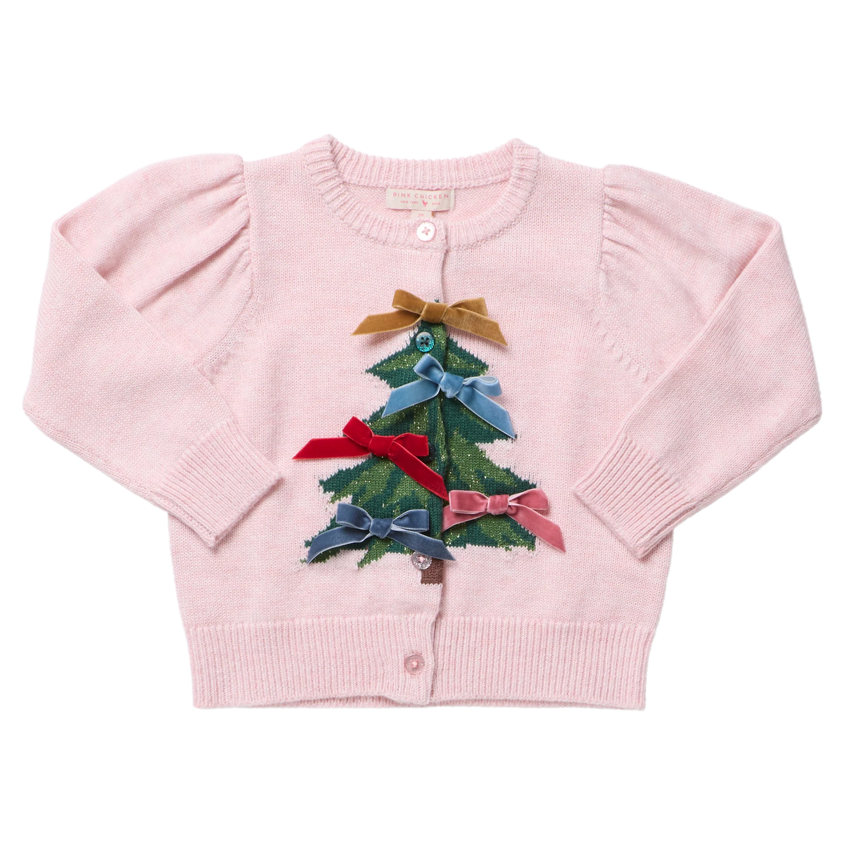 Constance Sweater, Tree Bows