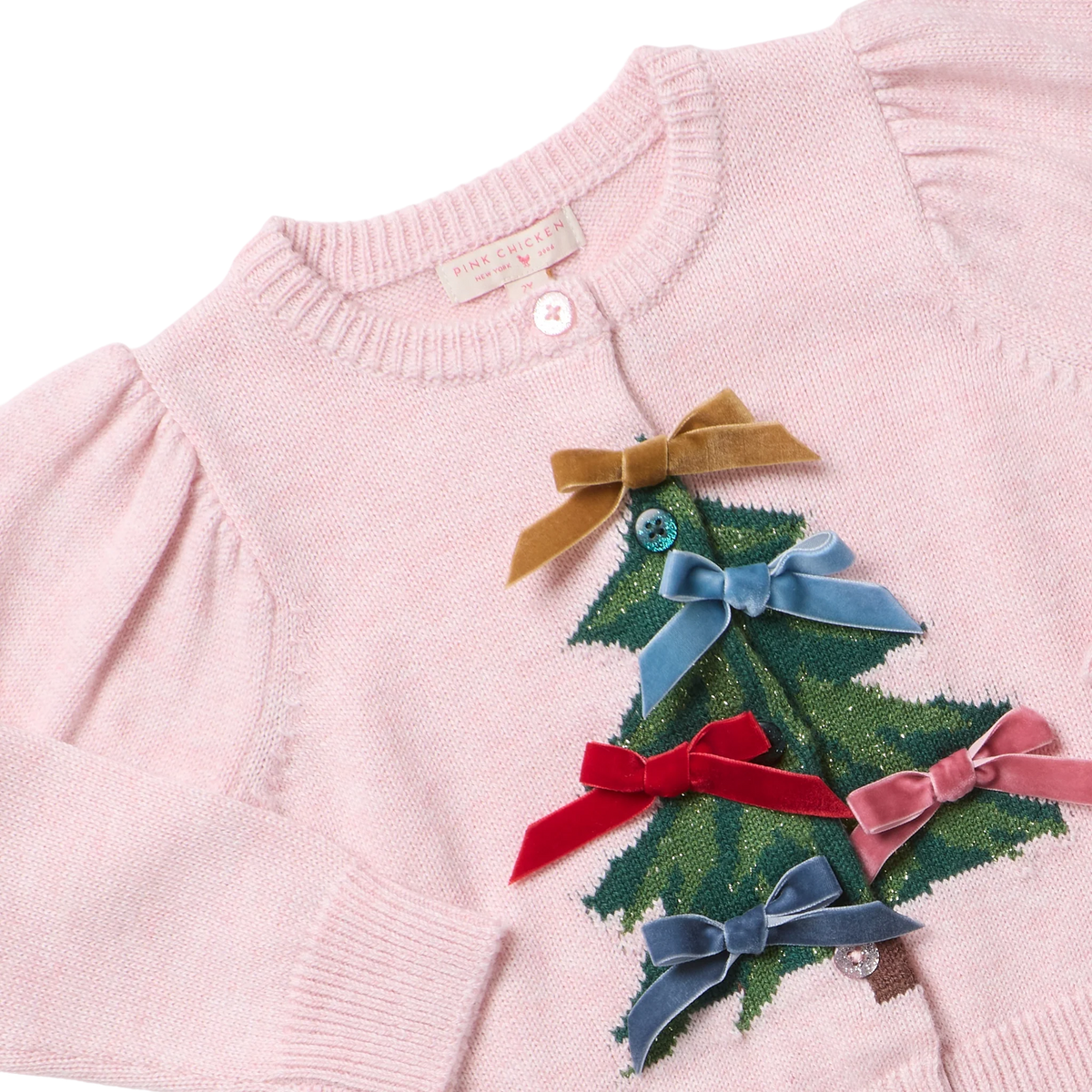 Constance Sweater, Tree Bows