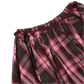 Gianna Skirt, Burgundy Tartan