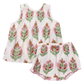 Jaipur 2-Piece Set, Pink Bellflower