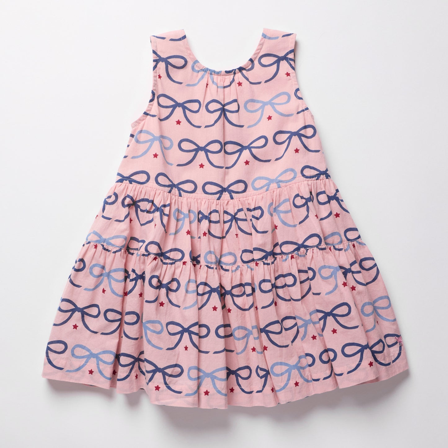Eloise Dress - Pink Bows