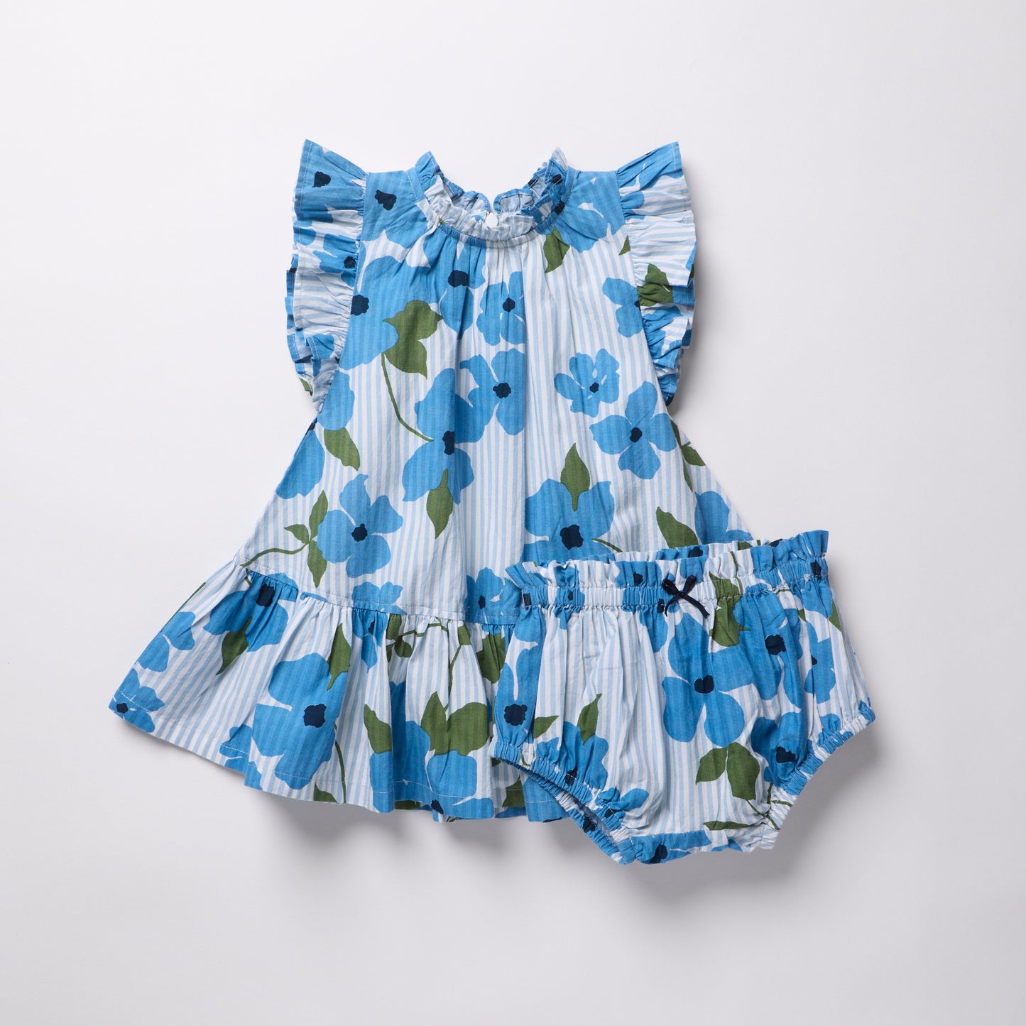 Baby Harper Dress Set - Hibiscus Floral