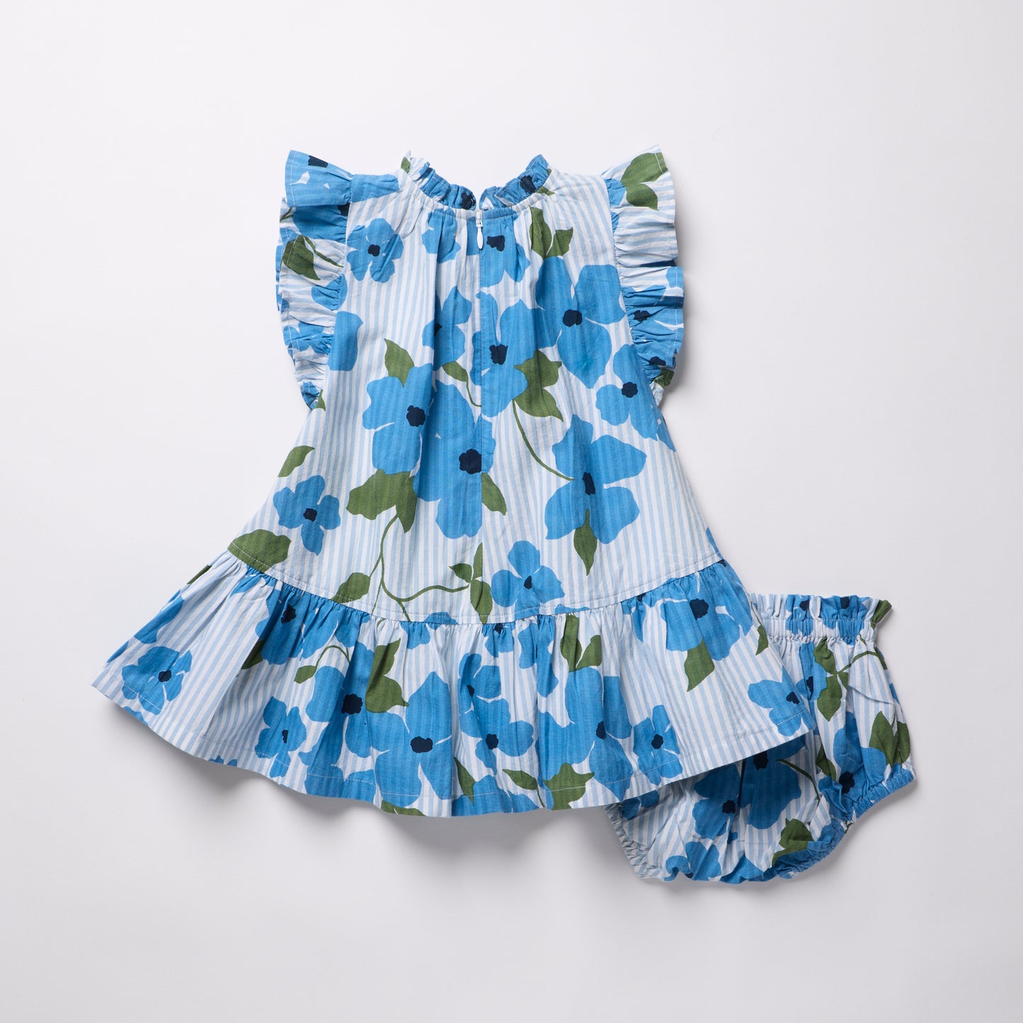 Baby Harper Dress Set - Hibiscus Floral
