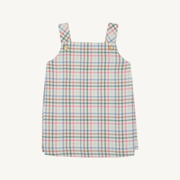 Pleated Ginny Jumper, Manalapan Plaid