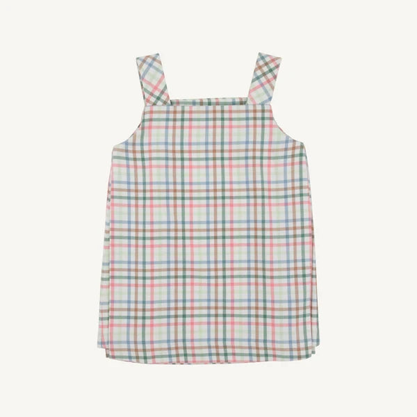 Pleated Ginny Jumper, Manalapan Plaid