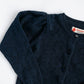 Pointelle Navy Floral Cardigan