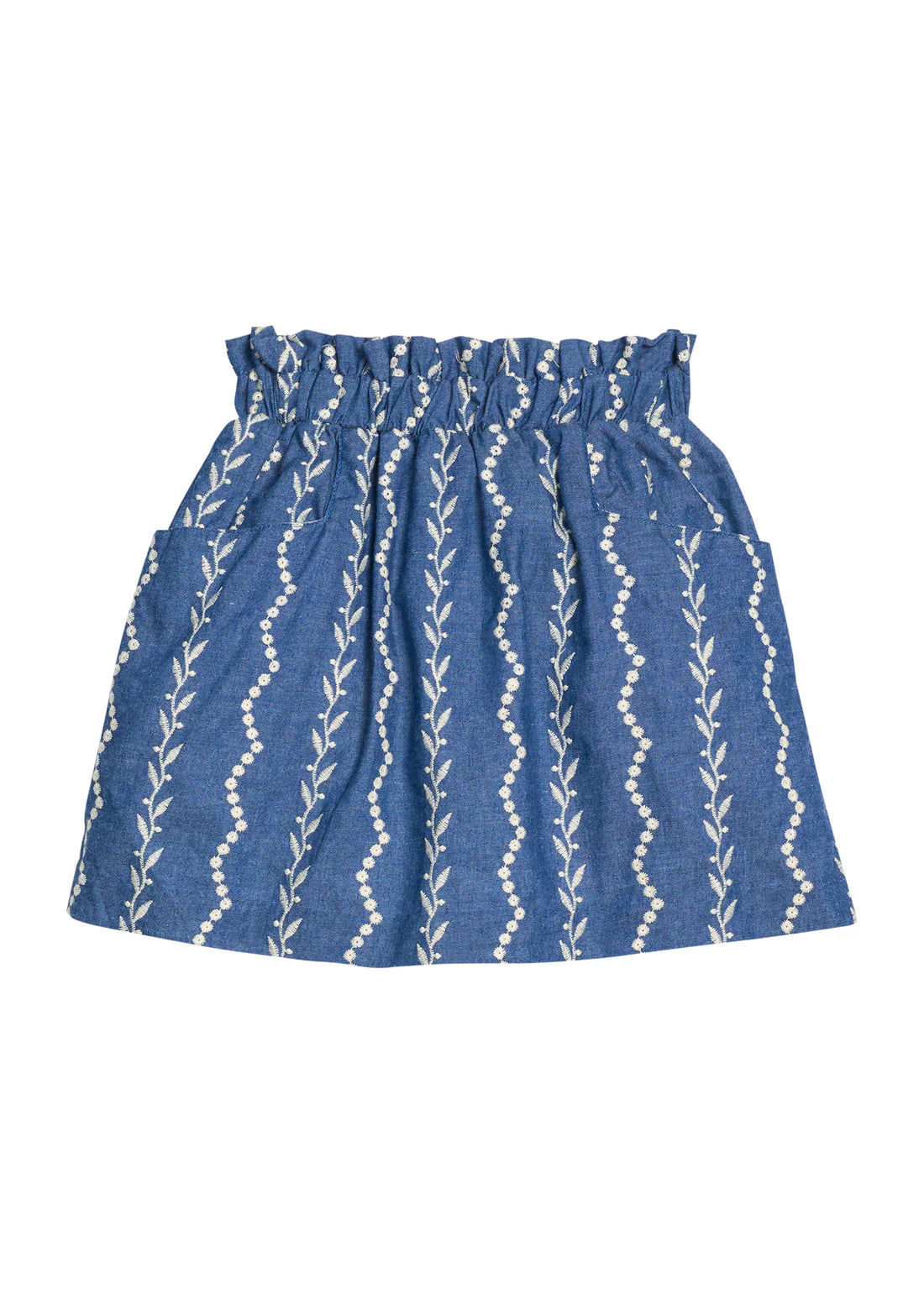 Portofino Skirt - Chamonix Chambray