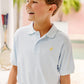 S/S Prim and Proper Polo, Buckhead Blue, Bellport Butter Yellow