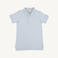 S/S Prim and Proper Polo, Buckhead Blue, Bellport Butter Yellow