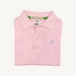 S/s Prim and Proper Polo, Palm Beach Pink/Buckhead Blue