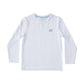 L/S Pro Performance Fishing Shirt, Bright White American Flag