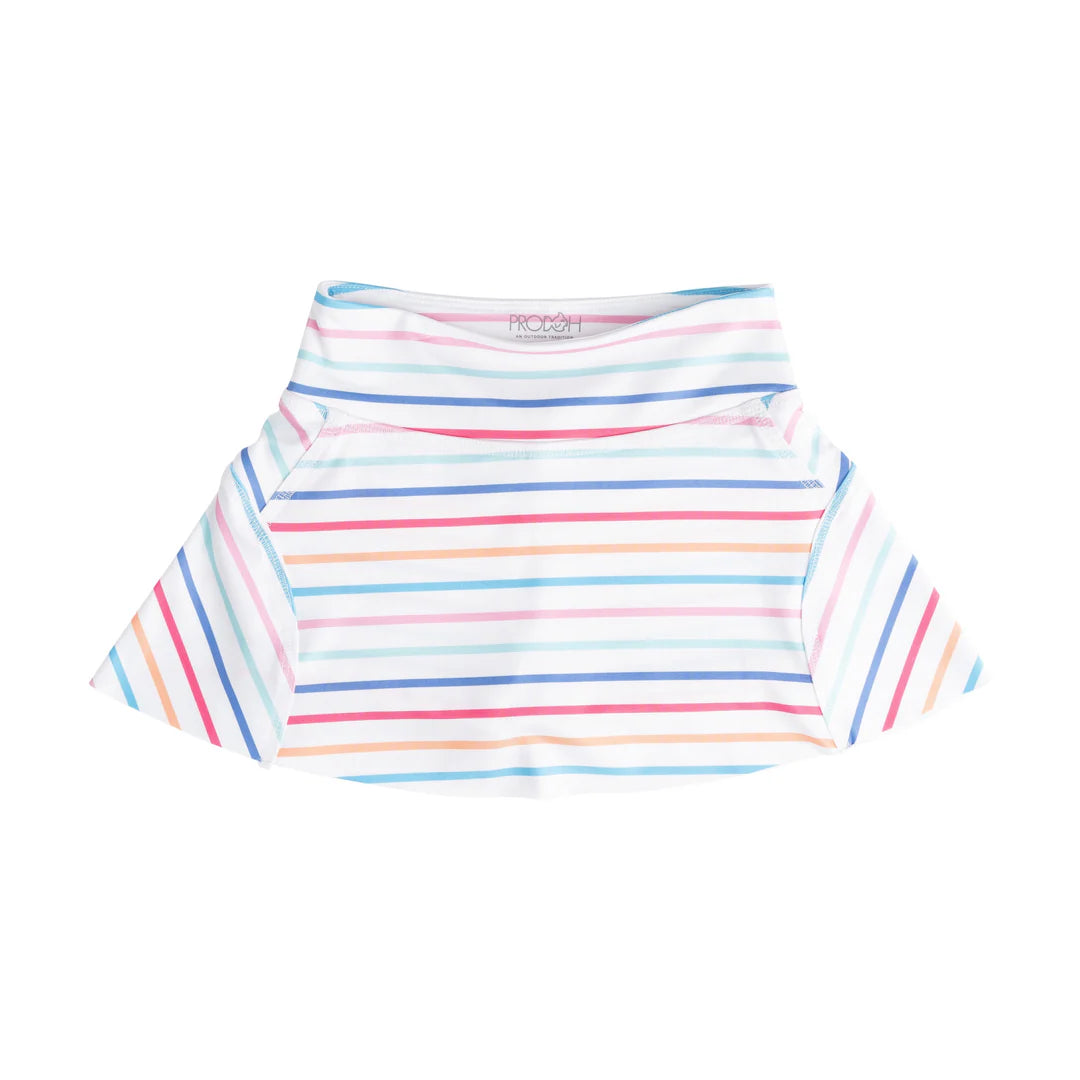 Tennis Twirl Skort, Sunset Stripe