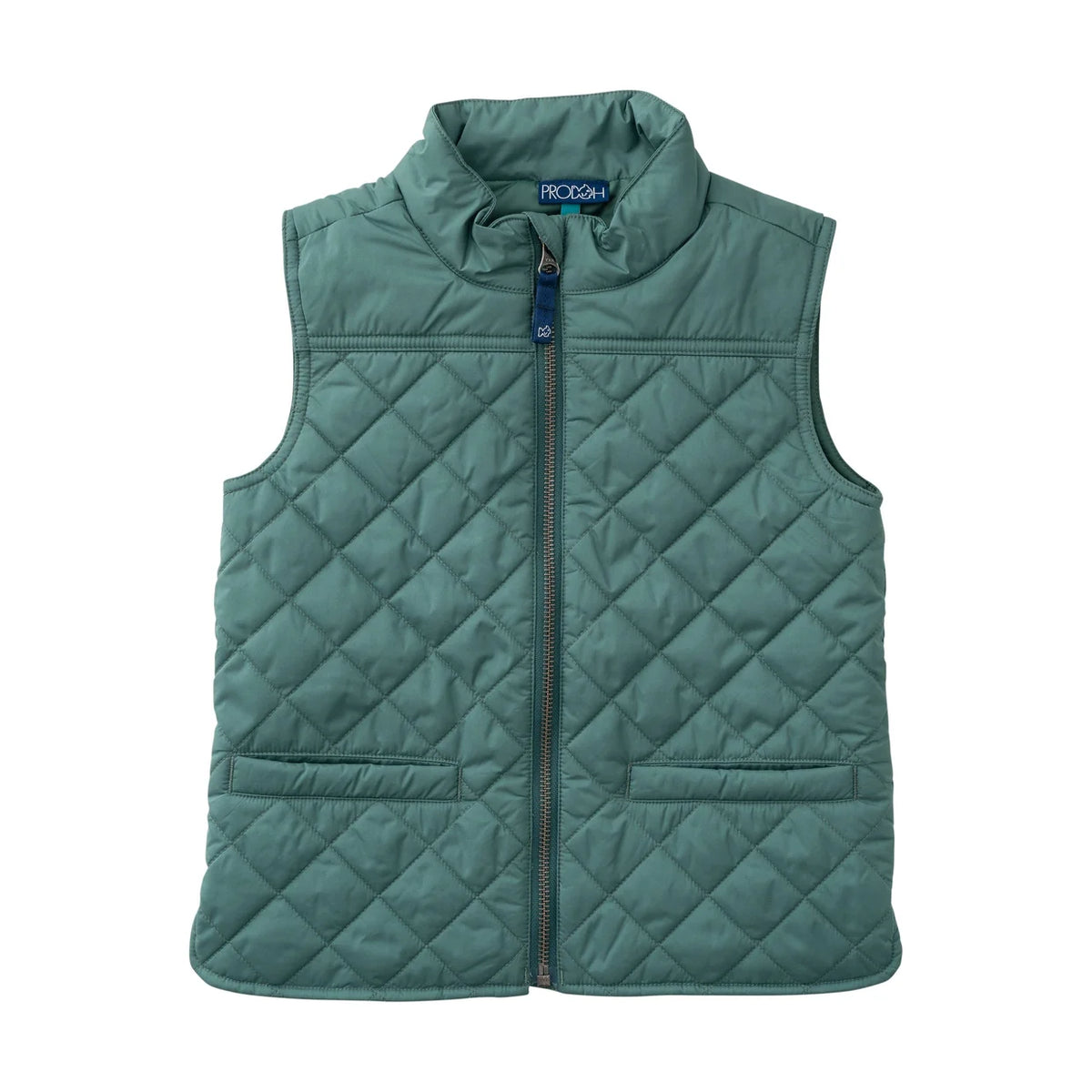 Pro Quilted Vest, Smoke Pine Green