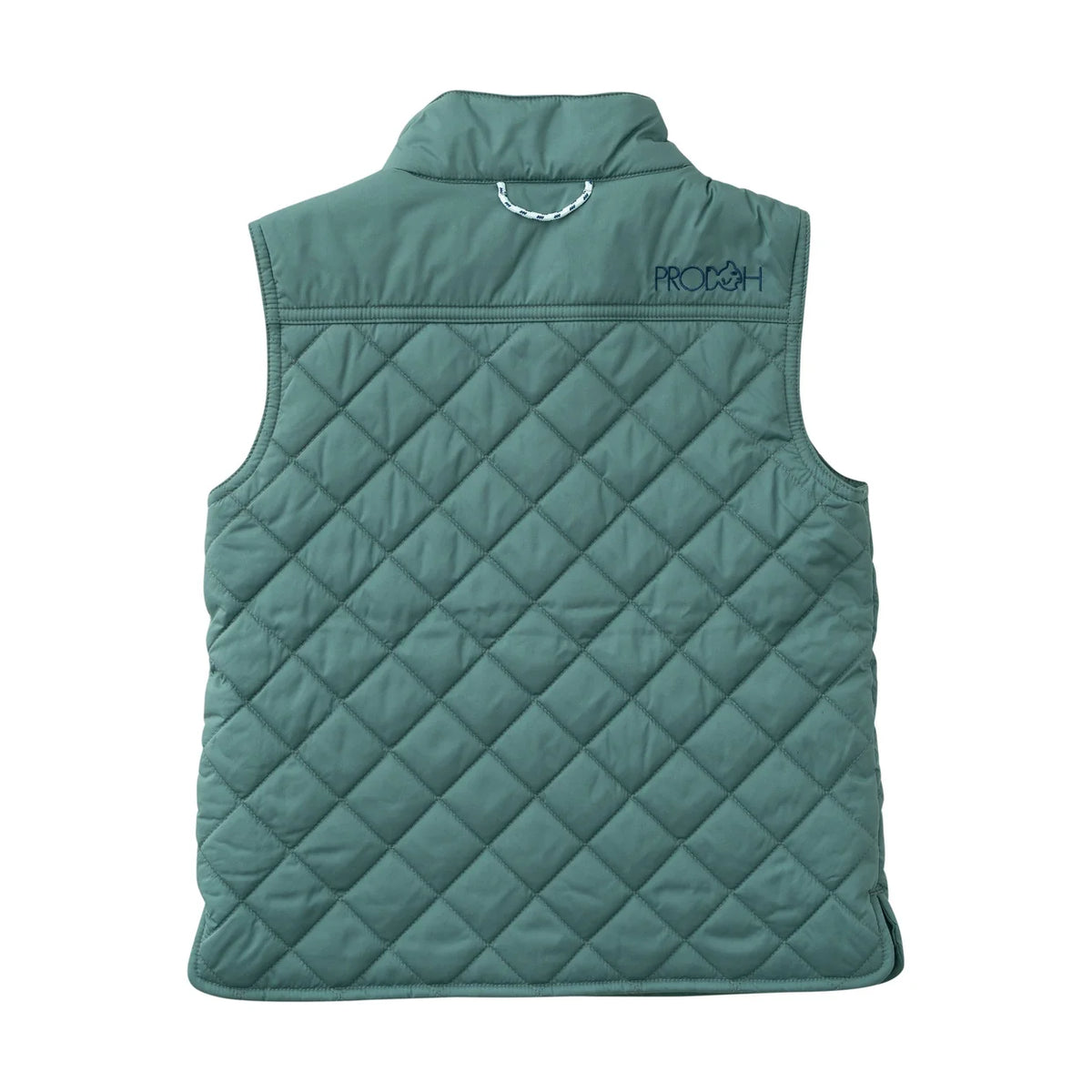 Pro Quilted Vest, Smoke Pine Green