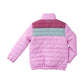 Colorblock Puffer Jacket, Orchid Purple