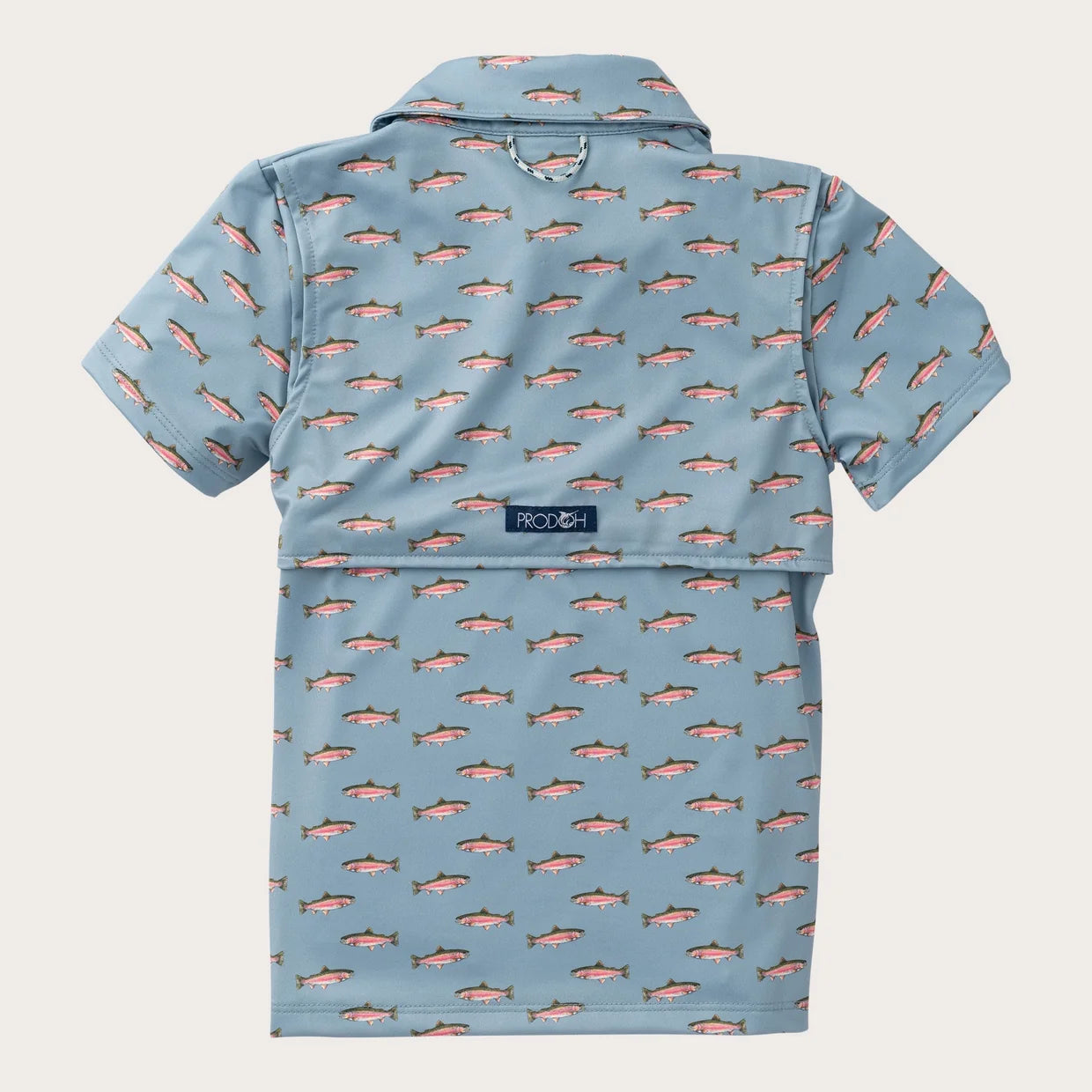 S/S Pro Performance Polo, Rainbow Trout