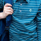 L/S Too Cool For School Polo, Tapestry Blue