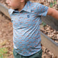 S/S Pro Performance Polo, Rainbow Trout