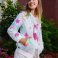 Rainbow Shooting Star Sequin Bomber