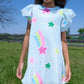 Rainbow Shooting Star Sequin Dress