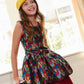 Rainbow Vibes Metallic Bubble Dress