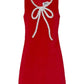 Red Velvet Bow Princess Dress