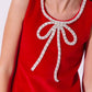 Red Velvet Bow Princess Dress